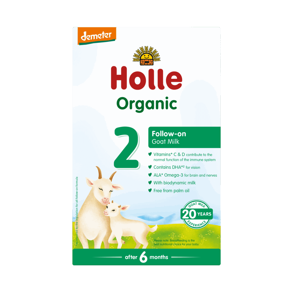 Holle 2 Organic Infant Goat Milk Follow-On Formula 400 g