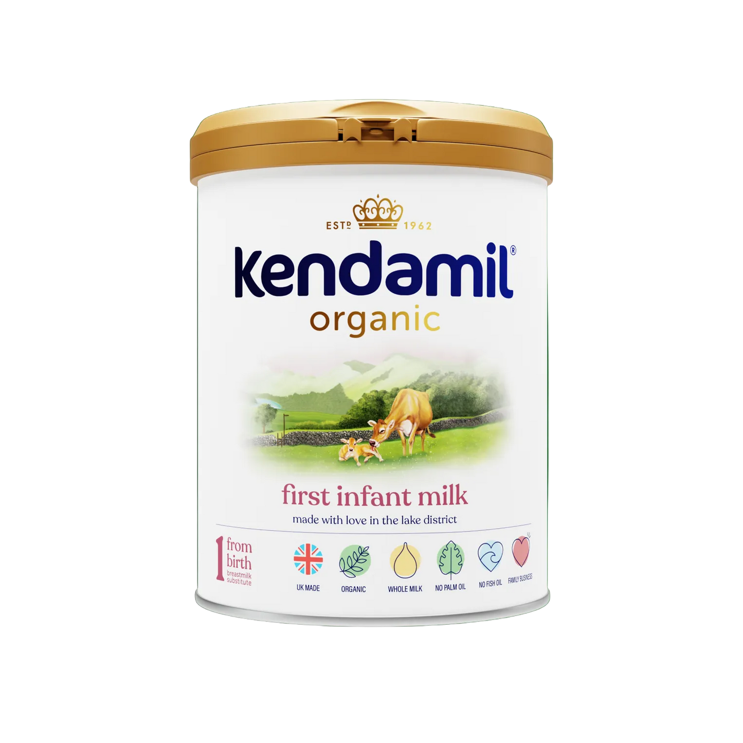 Kendamil Bio Nature Organic 1 DHA+ First Infant Milk 800g