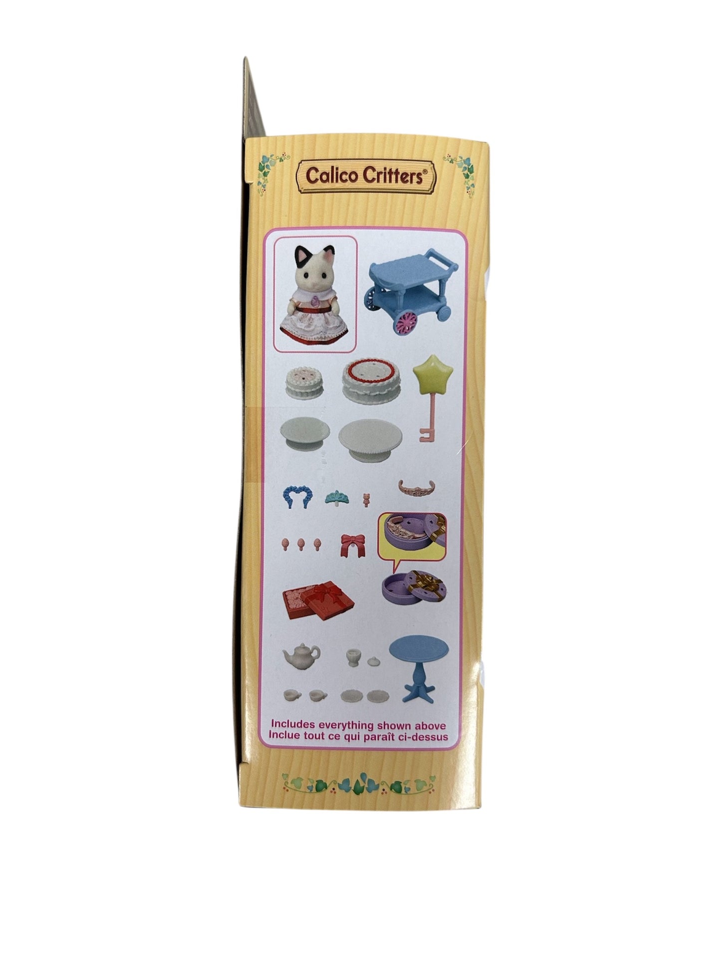 Calico Critters Party Time Playset - Tuxedo Cat Girl- CC1975