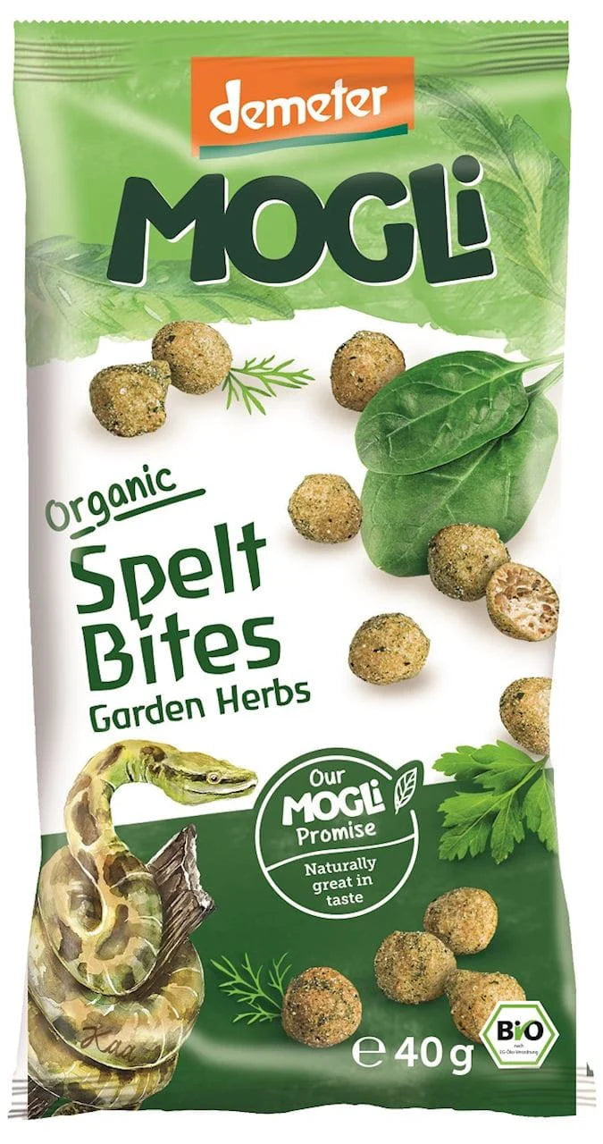 Mogli Organic Spelt Bites Pepper 40 g