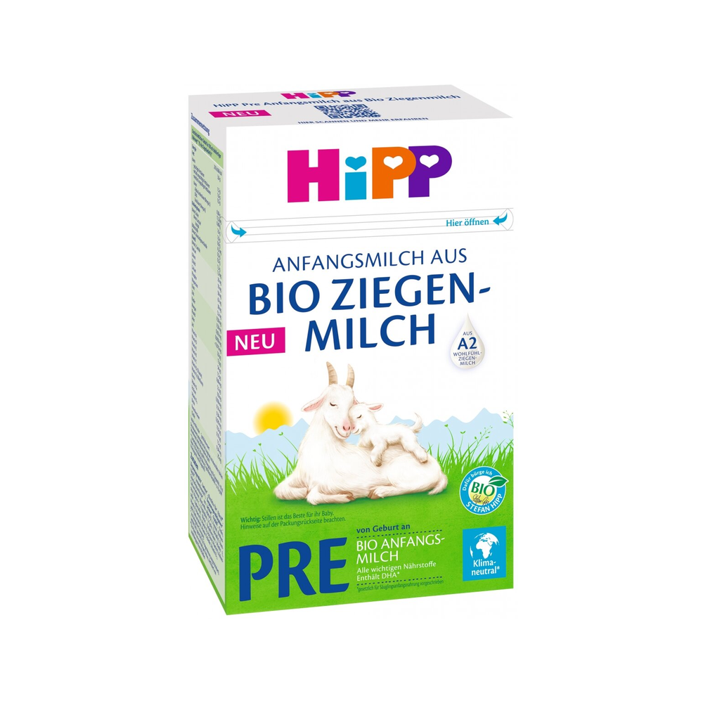 HiPP PRE Organic Goat Milk Infant Formula 400 g - Organic Shop USA