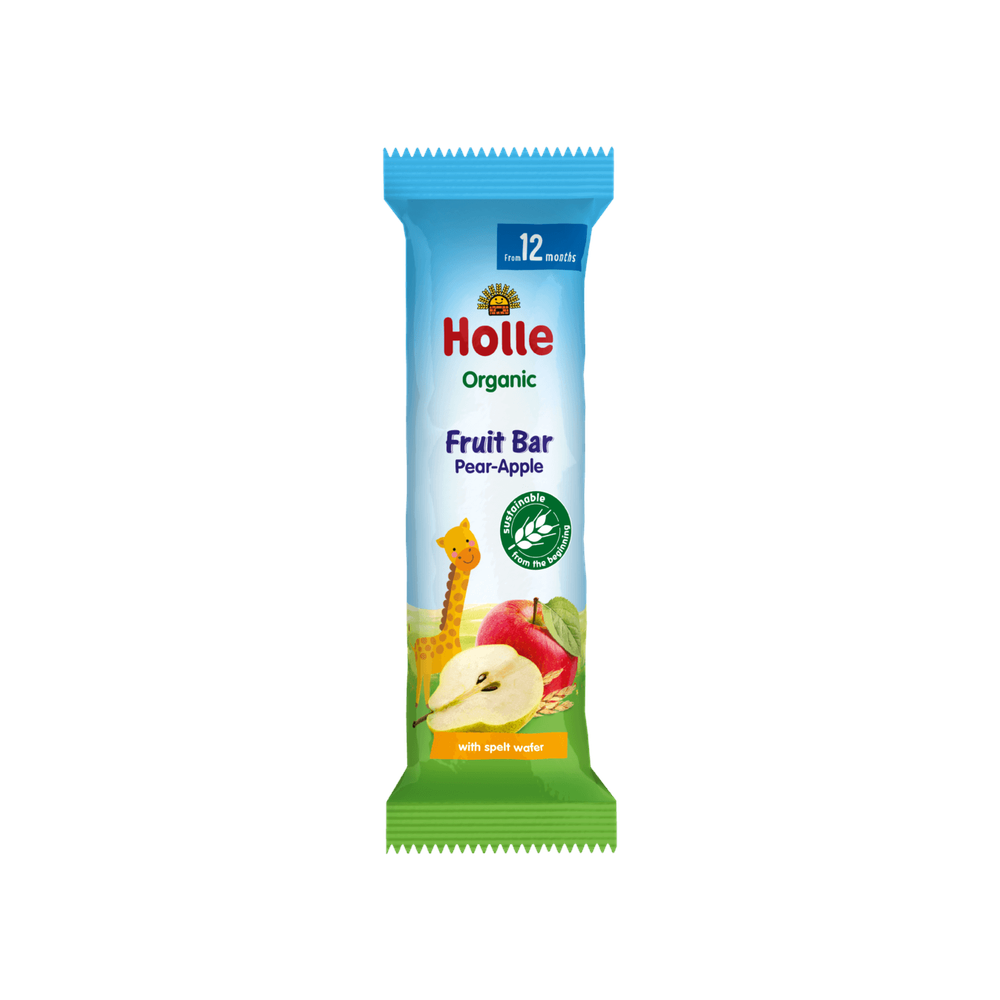 Holle Organic Fruit Bar Pear & Apple 25 g UK - Organic Shop USA