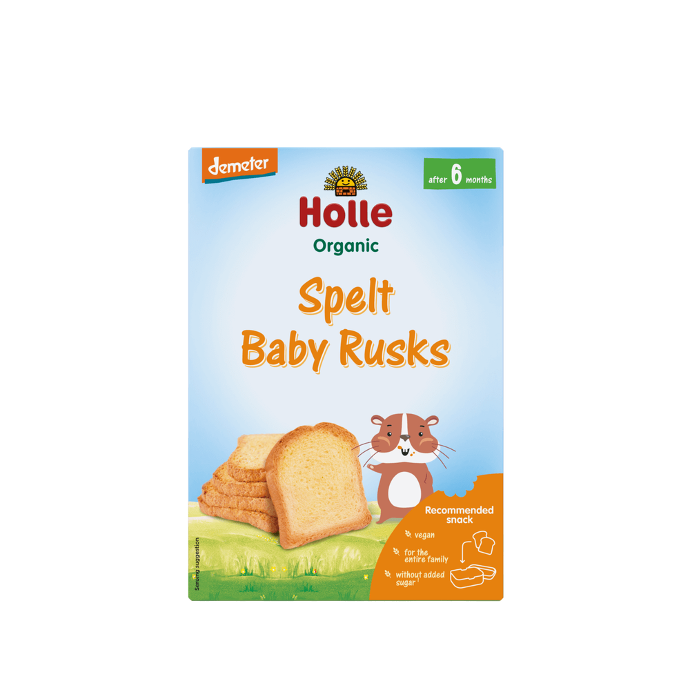 Holle Organic Spelt Baby Rusks 200 g UK - Organic Shop USA