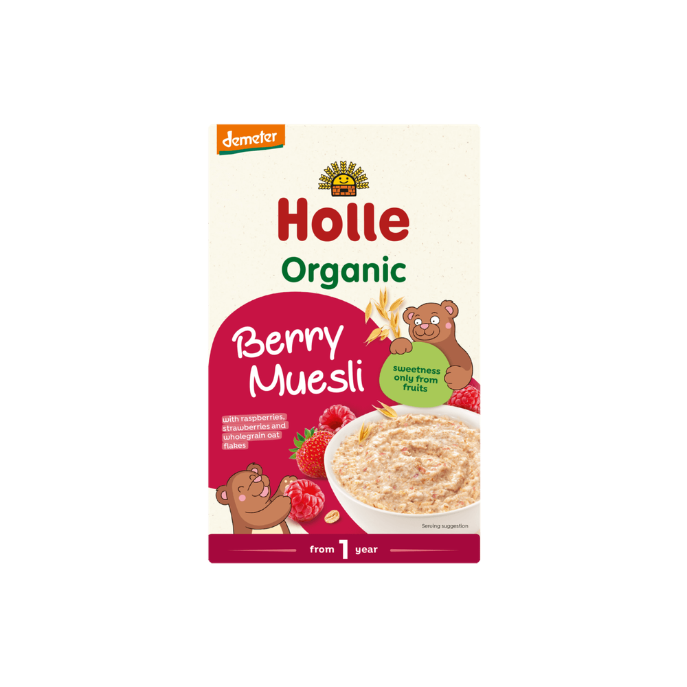 Holle Organic Wholegrain Berry Muesli 250 g UK - Organic Shop USA