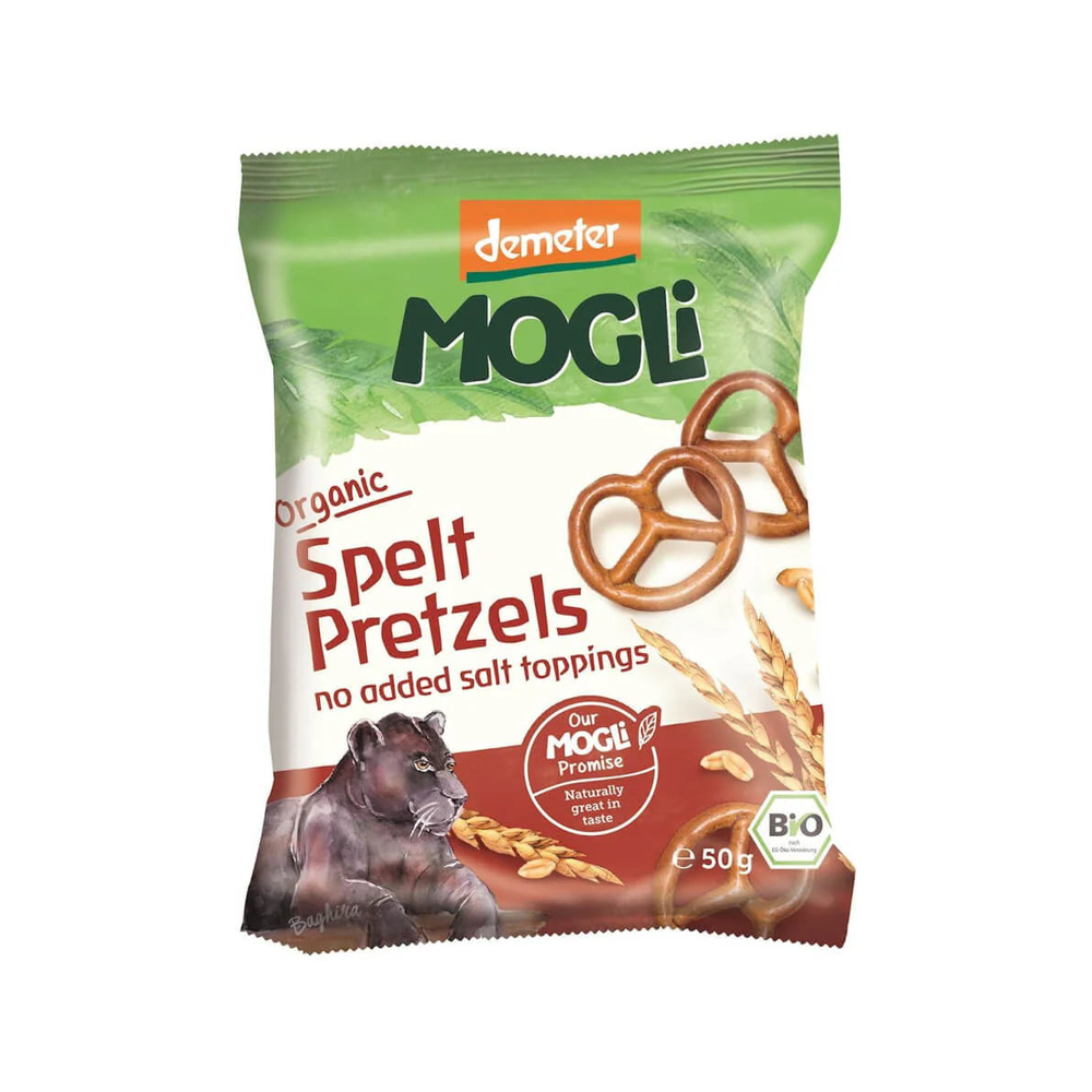 Mogli Organic Spelt Pretzels 50 g - Organic Shop USA
