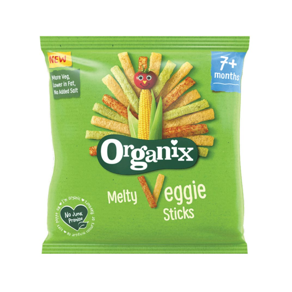 Organix Melty Veggie Sticks 15 g - Organic Shop USA
