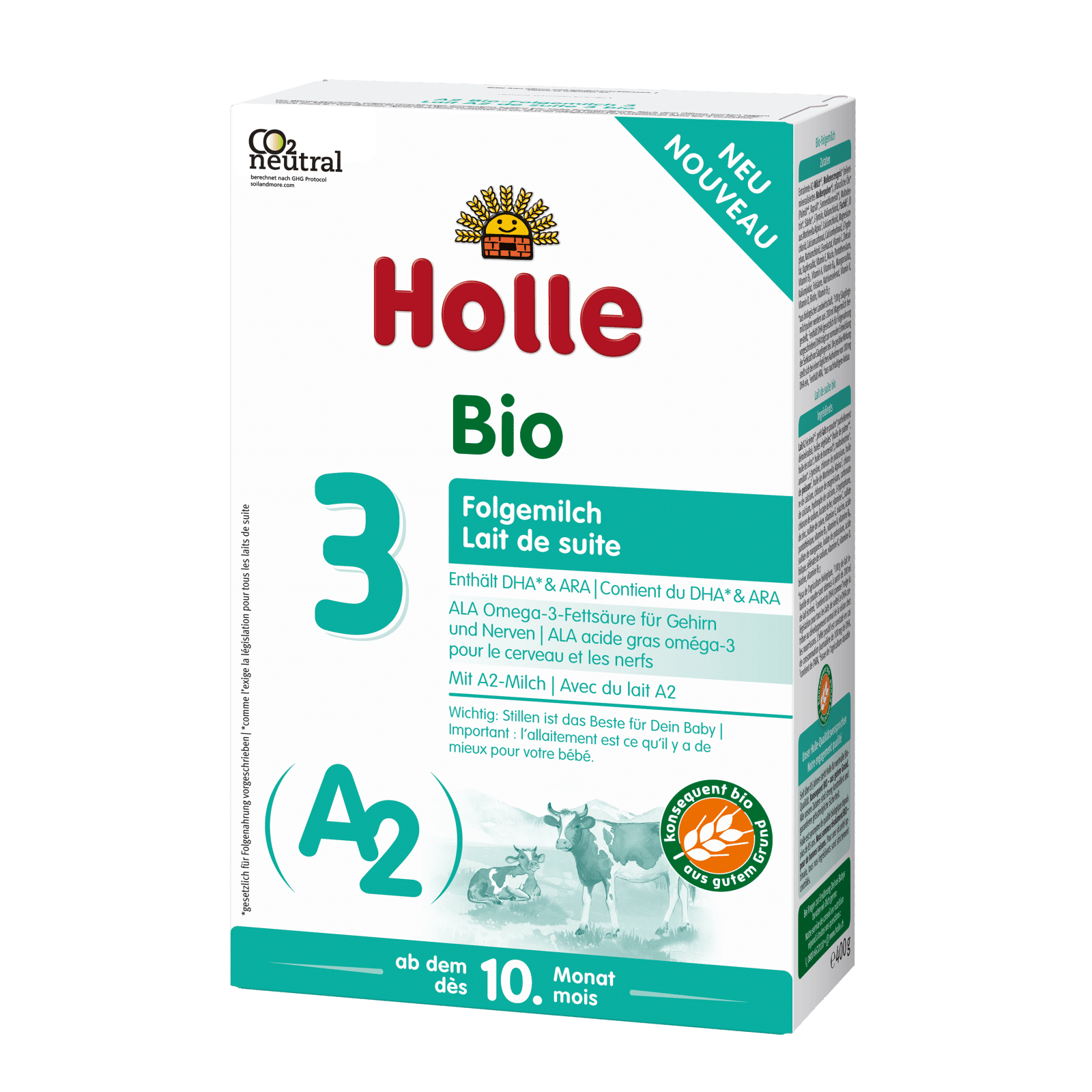 Holle A2 Stage 3 Growing-up Formula 400g | Organic Shop USA