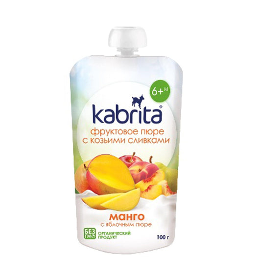 Kabrita Mango And Apple Puree 100g