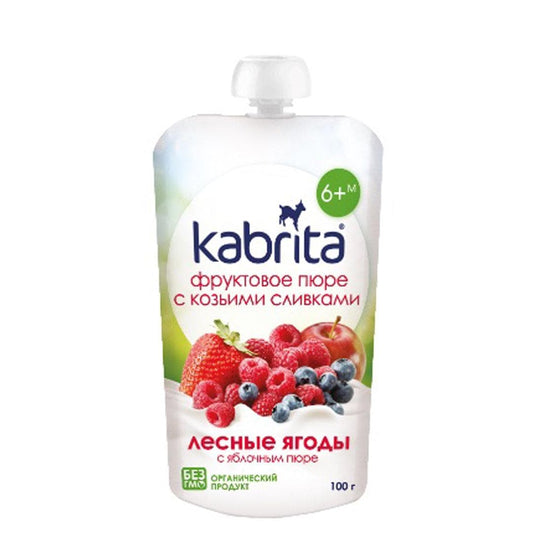 Kabrita Berries And Apple Puree 100g