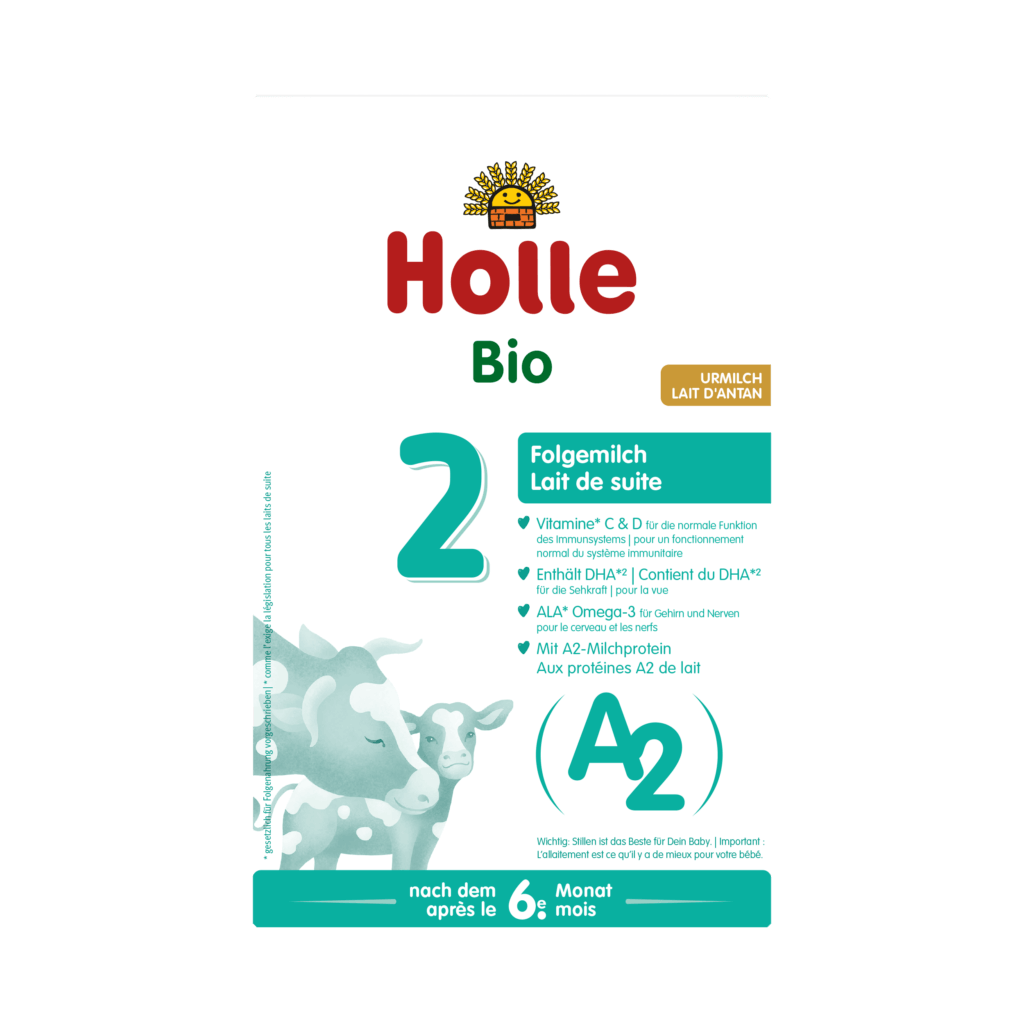 Holle Organic Infant Follow-on Formula 2 with A2 milk 400 g