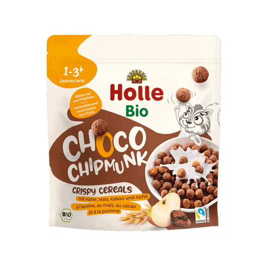 Holle Choco Chipmunk Crispy Cereals 125 g
