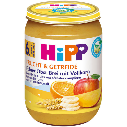 HiPP Fruits with Whole Grain Puree 190 g