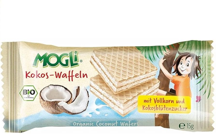 Mogli Organic Coconut Wafers 15 g