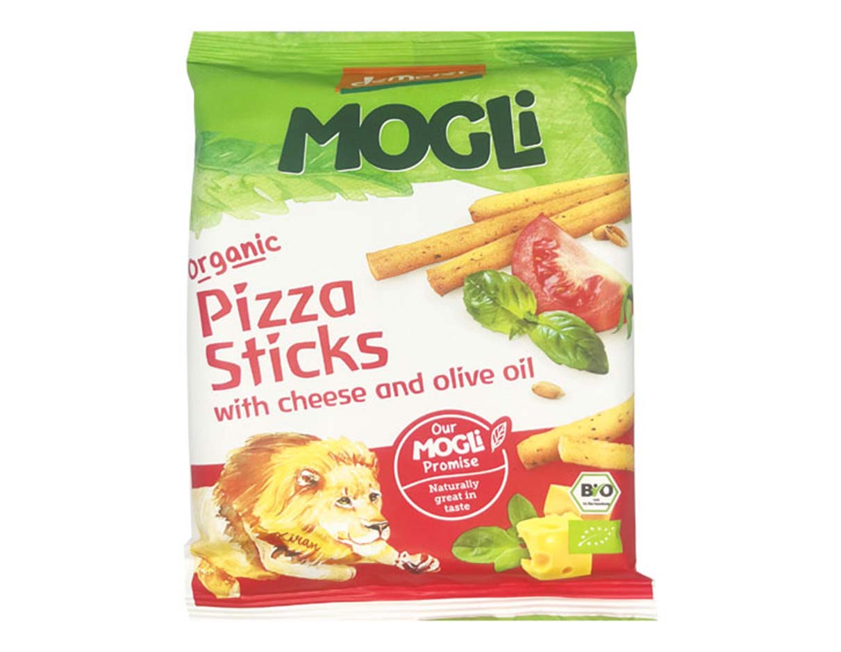 Mogli Organic Pizza Sticks 75 g