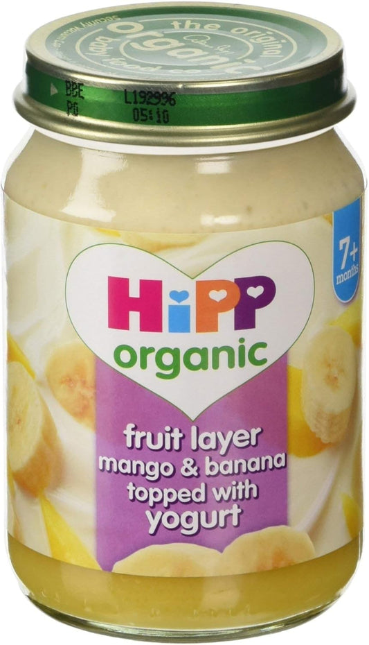 HiPP Mango and Bananas with Yogurt Puree 160 g