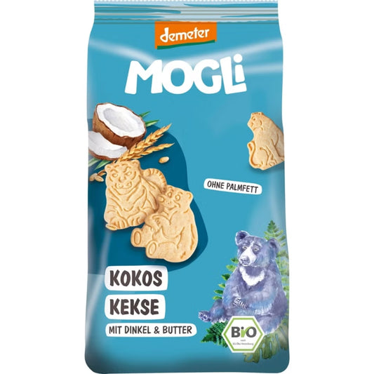 Mogli Organic Coconut Biscuits 125 g