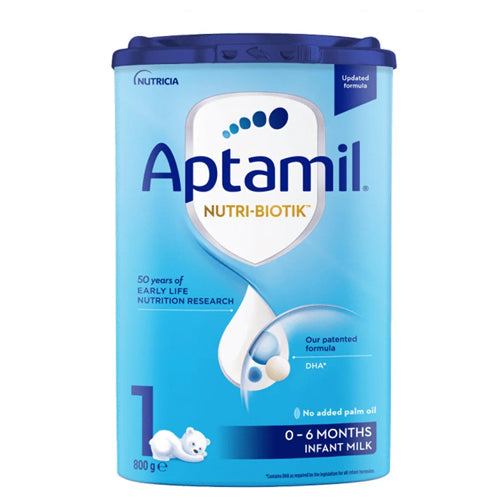 Aptamil 1 Nutri-Biotik 800g infant formula can