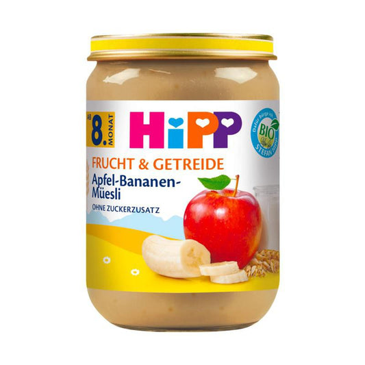HiPP Apple and Banana with Grain Puree 190 g