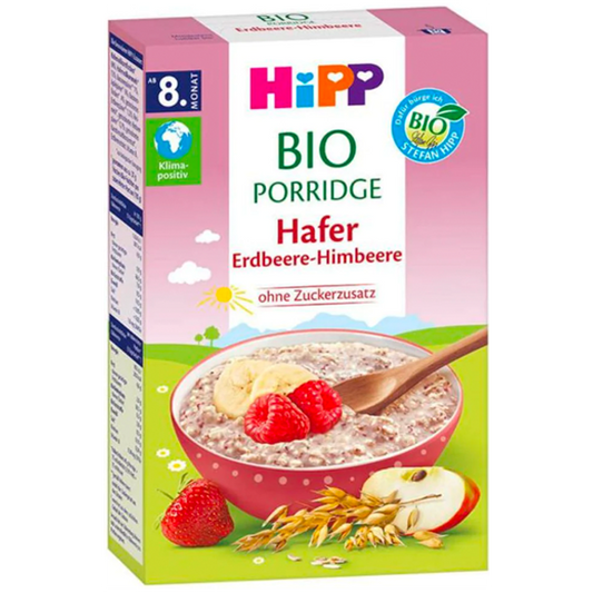 HiPP Organic Cereal Strawberry-Raspberry 200 g