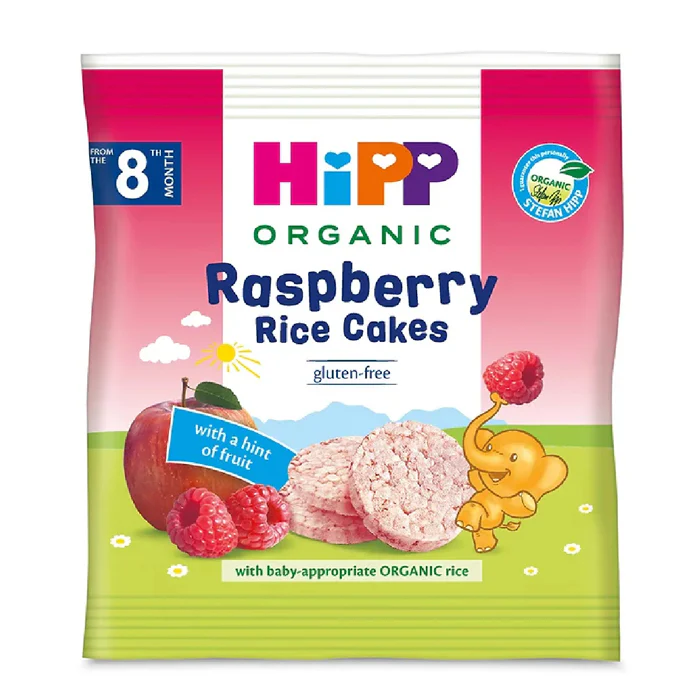 HiPP Raspberry Rice Cakes 30 g