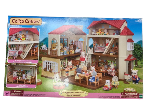 Calico Critters Red Roof Country Home - Secret Attic Playroom CC2079