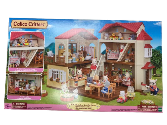 Calico Critters Red Roof Country Home - Secret Attic Playroom CC2079