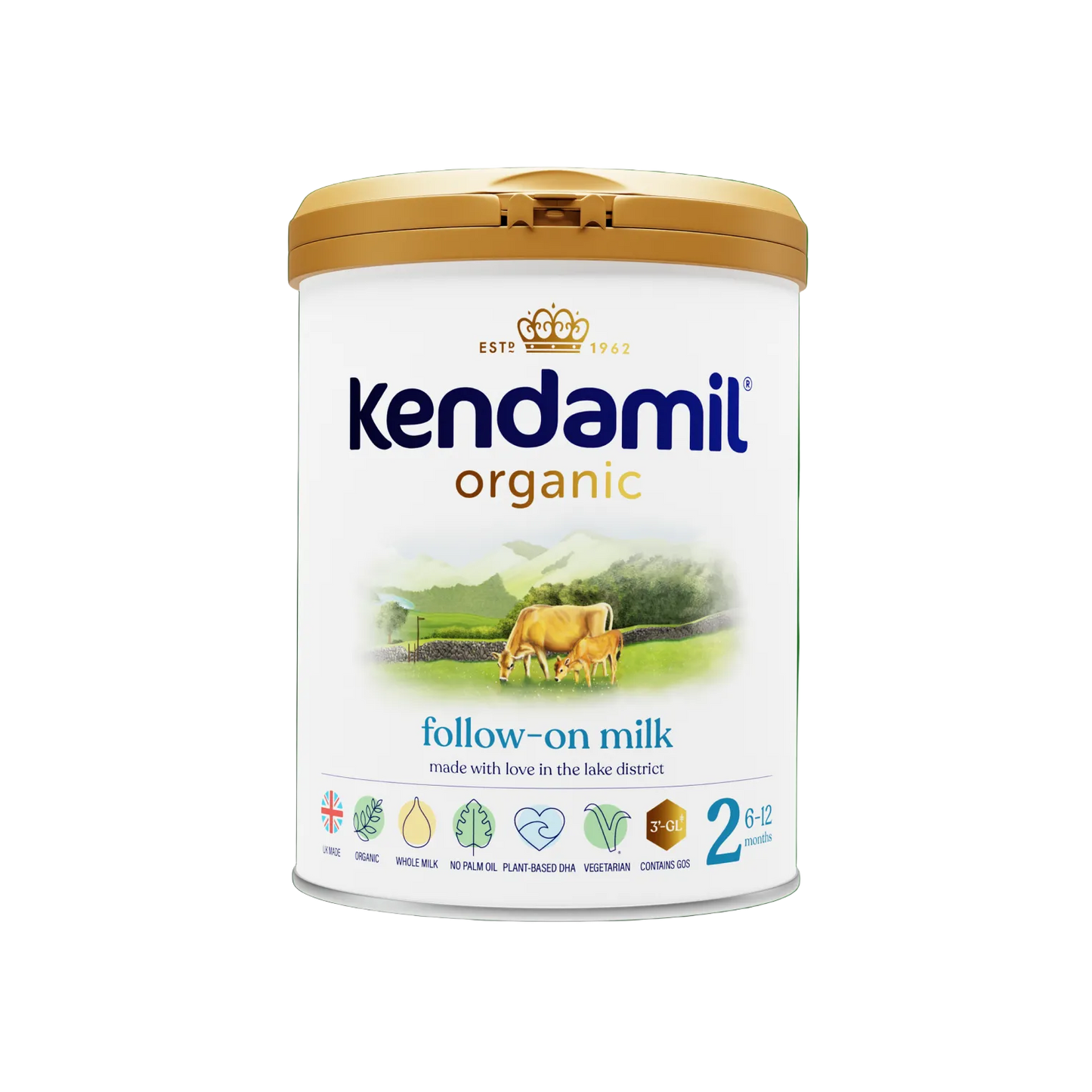Kendamil Bio Nature Organic 2 HMO+ Follow-On Milk 800g