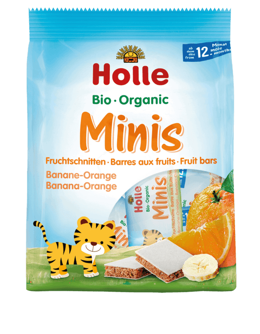 Holle Organic Minis Banana-Orange 100 g