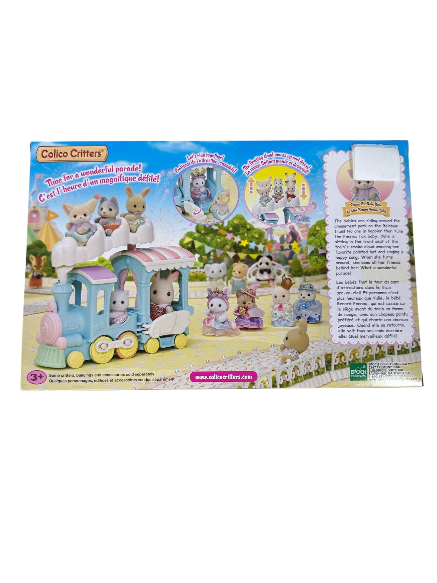 Calico Critters Float Cloud Rainbow Train CC2074