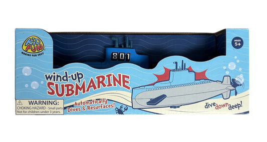 US Toy Company Wind-Up Submarine 4744