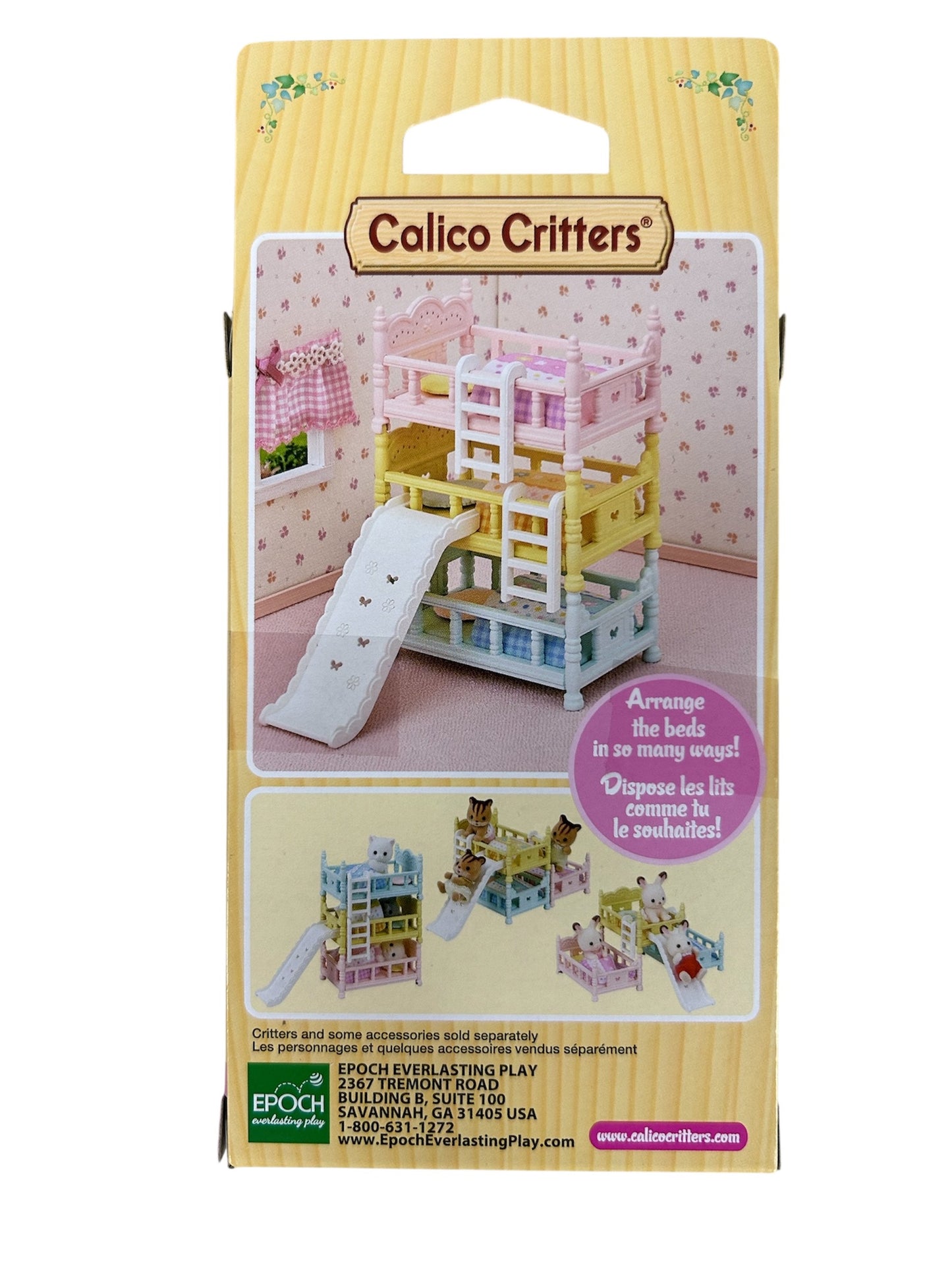 Calico Critters Triple Bunk Beds CC2164