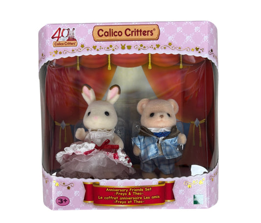 Calico Critters Anniversary Friends Set -Freya & Theo- CC4603