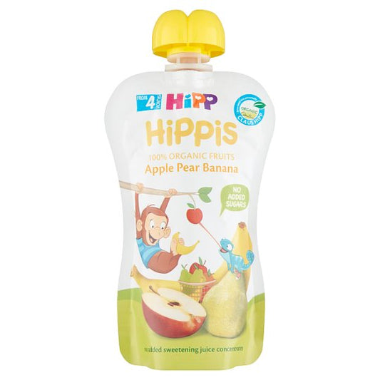 HiPP Hippis Apple Pear Banana Puree 100 g