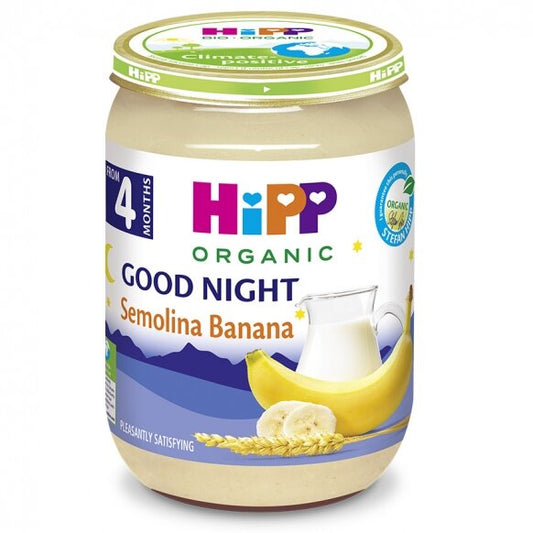 HiPP Semolina with Bananas Milk Puree 190 g