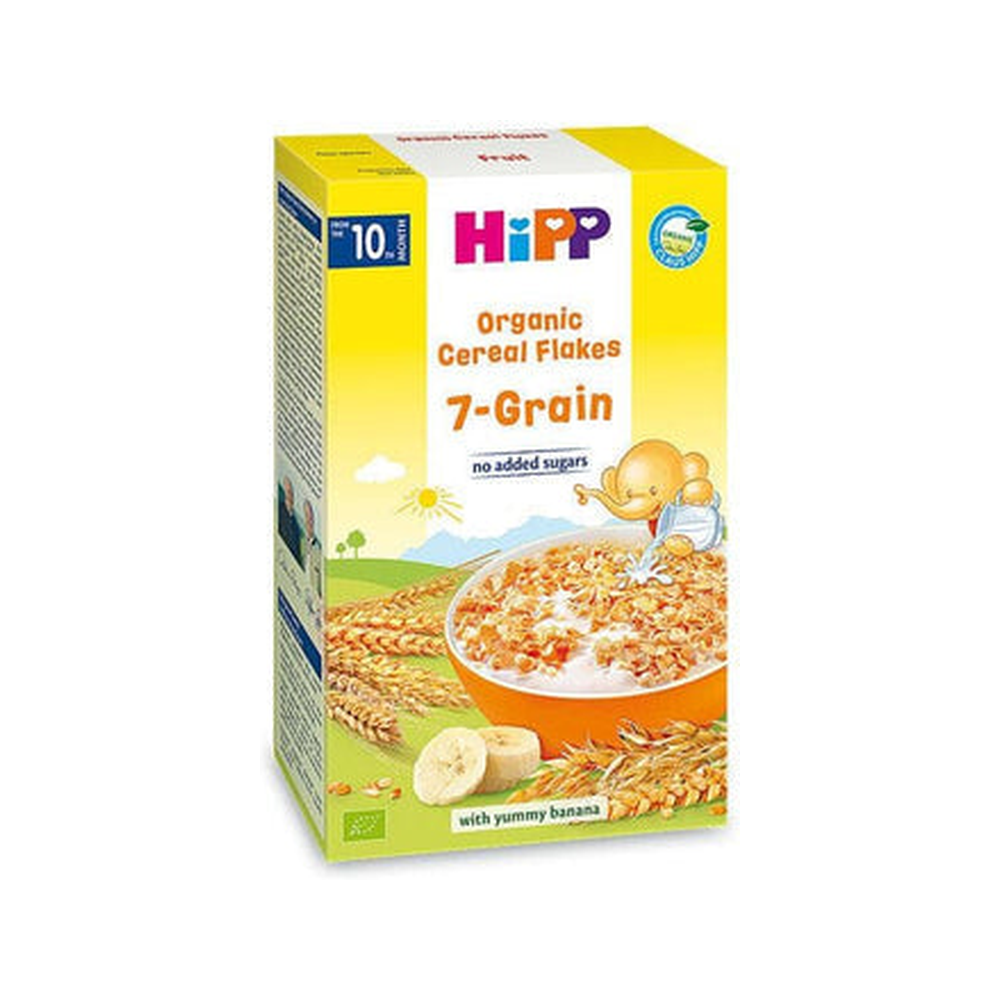 HiPP 7-Grain Organic Cereal Flakes Fruit 200 g - Organic Shop USA
