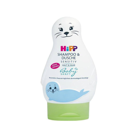 HiPP Baby Sanft Gentle 2in1 Shampoo + Shower 200 ml - Organic Shop USA