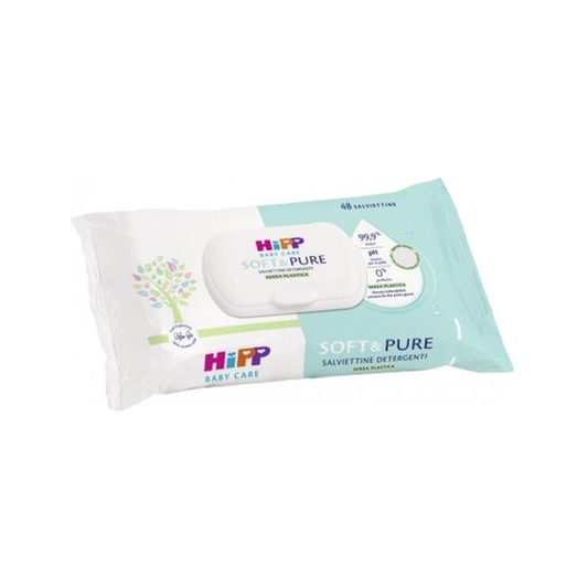 HiPP Babysanft Wet Wipes Soft & Pure 48 pcs - Organic Shop USA
