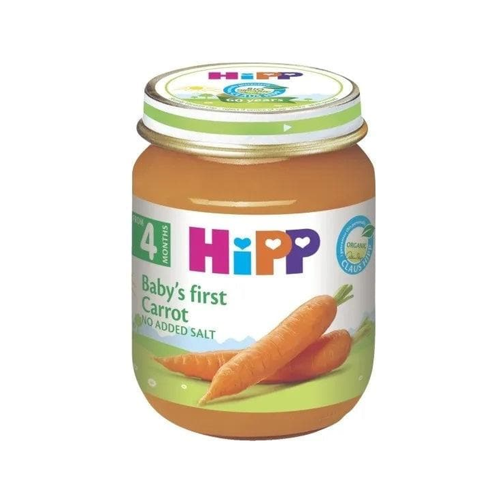 HiPP Carrots with Potatoes Puree 125 g - Organic Shop USA
