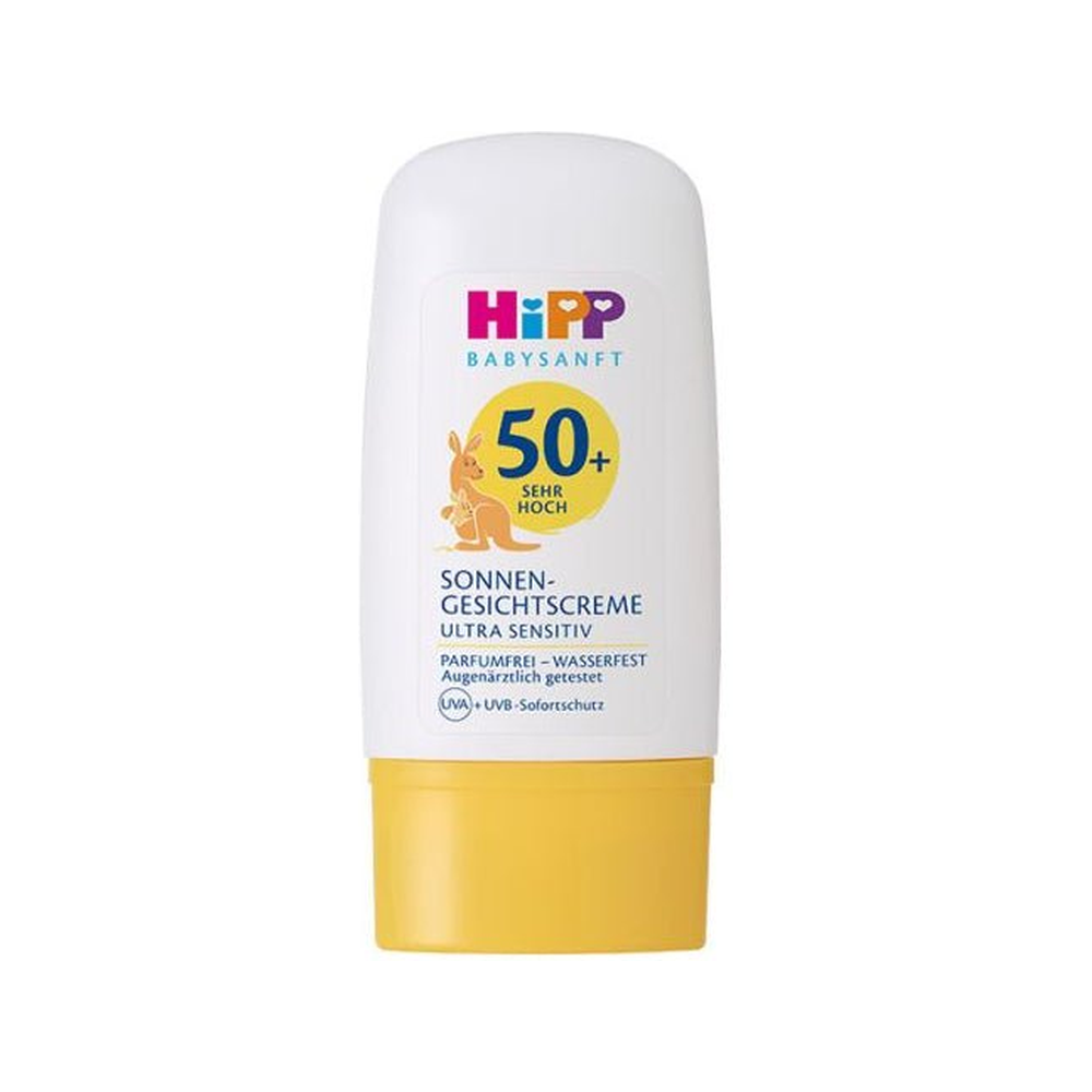 HiPP Face Sunscreen SPF50+, Ultra Sensitive, From Birth 30 ml (90805) - Organic Shop USA