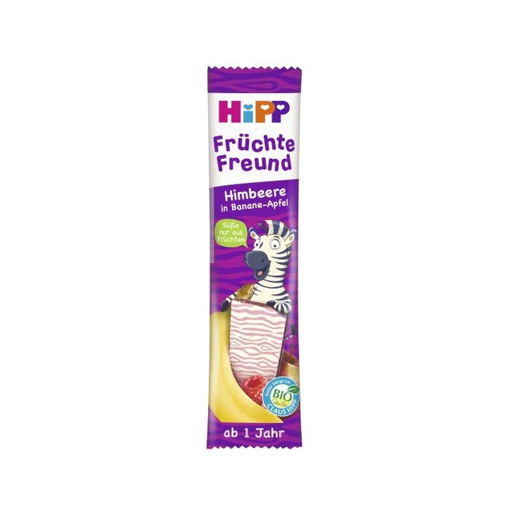 HiPP Fruits Friend Bar Apple Banana Raspberry 23 g - Organic Shop USA
