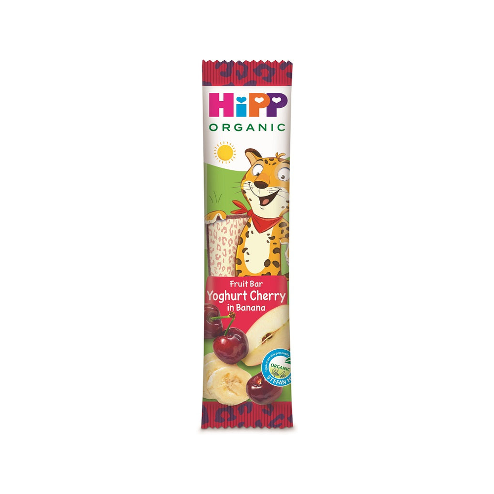 HiPP Fruits Friend Bar Joghurt Cherry Banana 23 g - Organic Shop USA
