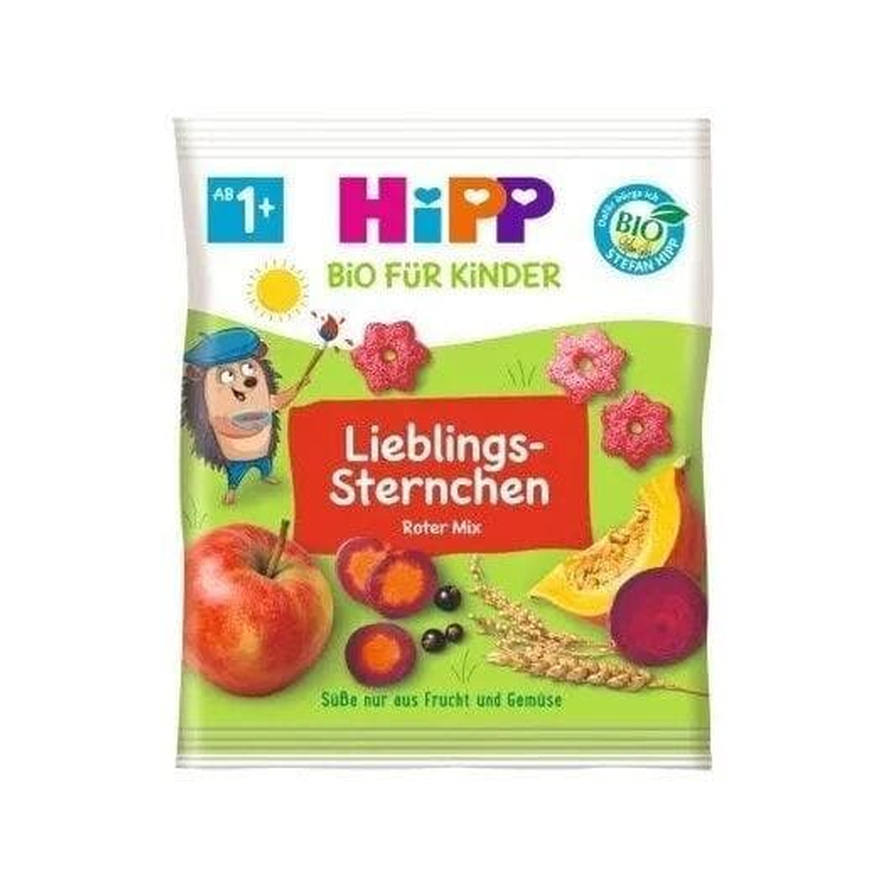 HiPP Grain Stars with Fruit & Vegetables 30 g - Organic Shop USA