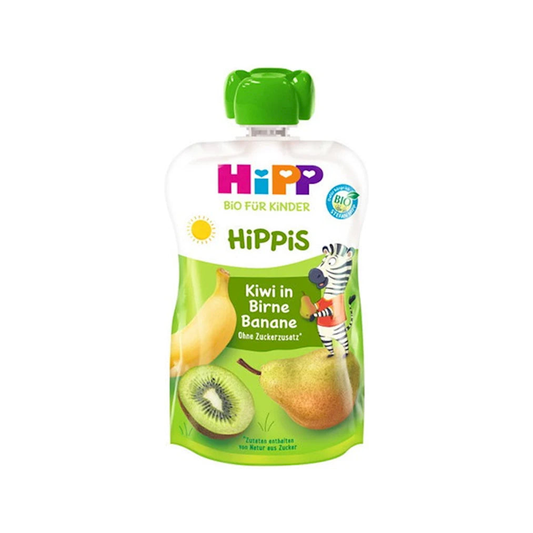 HiPP Hippis Kiwi in Pear Banana Puree 100 g - Organic Shop USA