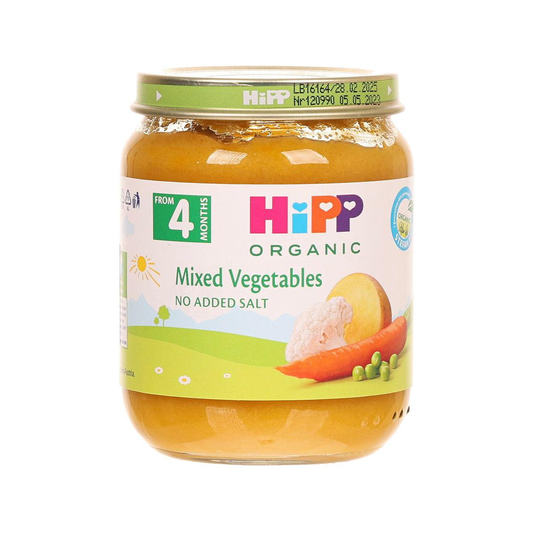 HiPP Mixed Vegetable Puree 125 g - Organic Shop USA