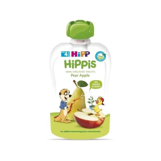 HiPP Organic Apple Pear Pumpkin Puree 100 g - Organic Shop USA