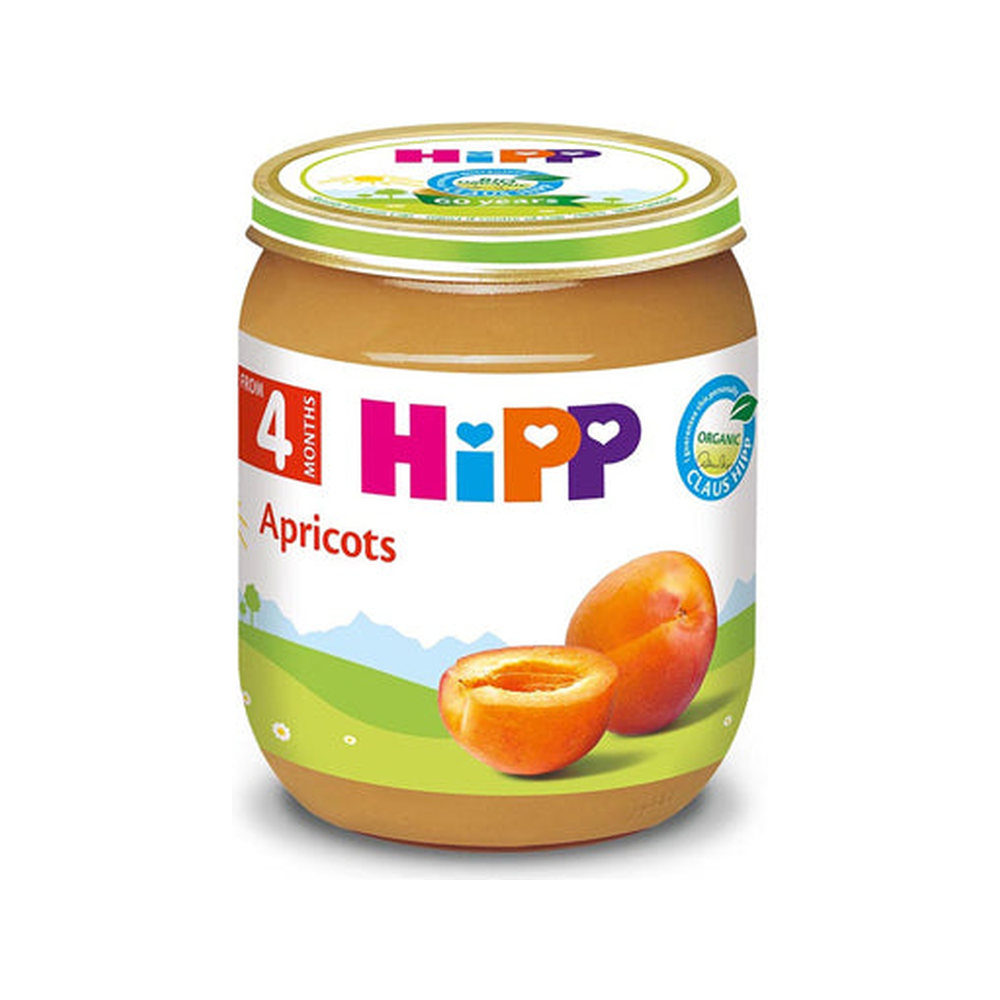 HiPP Peaches and Apricots with Cottage Cheese Puree 125 g