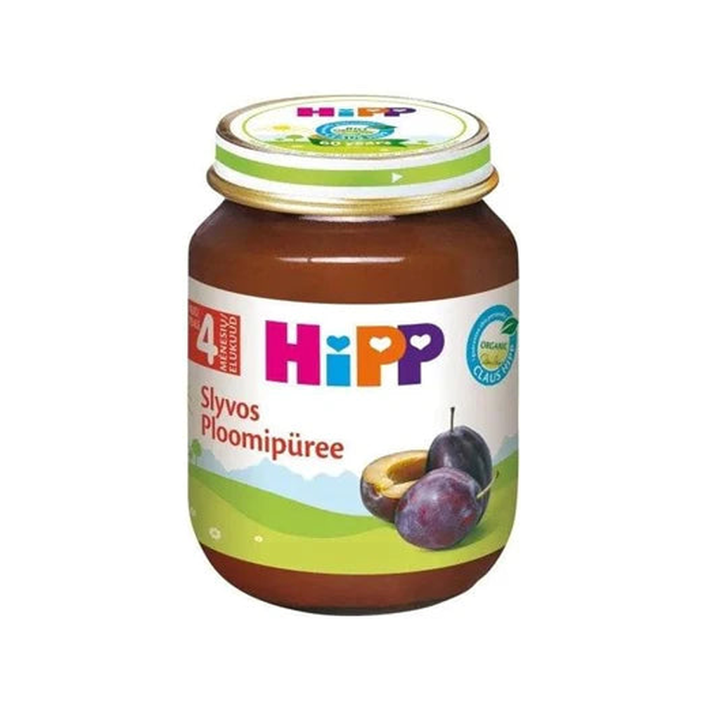 HiPP Plum Apple Puree 125 g - Organic Shop USA