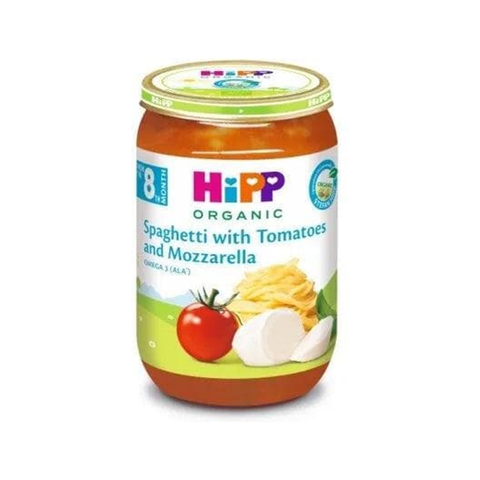 HiPP Spaghetti with Tomatoes and Mozzarella 220 g - Organic Shop USA