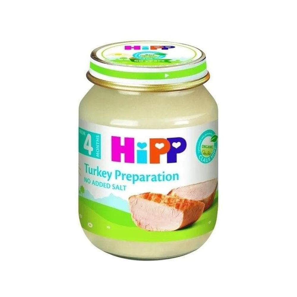 HiPP Turkey Preparation Puree 125 g - Organic Shop USA