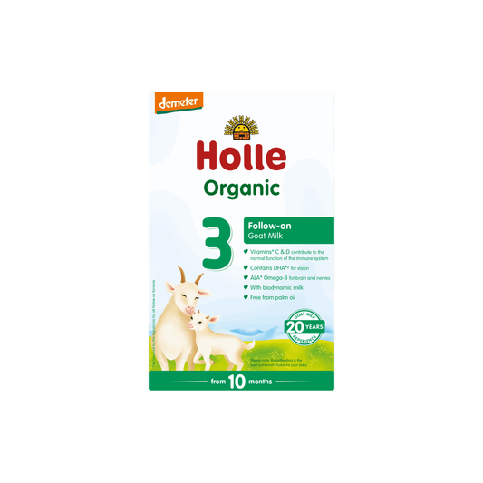 Holle 3 Organic Infant Goat Milk Follow-On Formula 400 g